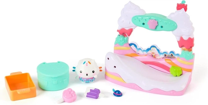 Ігровий набір SPIN Котячий будиночок Габі Балкон до будиночка Світ Ласунчика (681147085954) - зображення 4