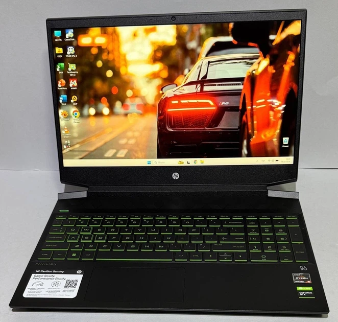 Ігровий ноутбук Б-класу HP Pavilion Gaming 15-ec2121nr / 15,6" (1920x1080) IPS / AMD Ryzen 5 5600H (6 (12) ядер по 3,3 - 4,2 ГГц) / 16 ГБ DDR4 / 512 ГБ SSD / nVidia GeForce GTX 1650, 4 ГБ GDDR5, 128-біт / Веб-камера б/в - зображення 2