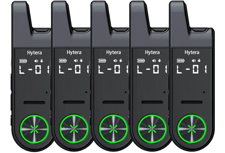 Набір 5 шт Рація міні для ресторану, готелю Hytera S1 Mini — Професійна, Компактна, Стильна (16 годин роботи, Bluetooth-налаштування) - Фото 1 Набір 5 шт Рація міні для ресторану, готелю Hytera S1 Mini — Професійна, Компактна, Стильна (16 годин роботи, Bluetooth-налаштування) - зображення 1