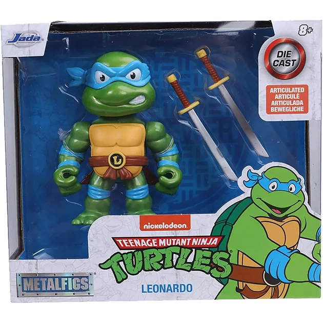 Фигурка Jada TMNT Леонардо10 см (253283000) - Фото 7 Фигурка Jada TMNT Леонардо10 см (253283000) - изображение 7