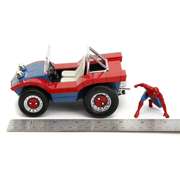 Автомодель Jada Marvel Мстители Багги с фигуркой Человека Паука 1:24 (365151) - изображение 2