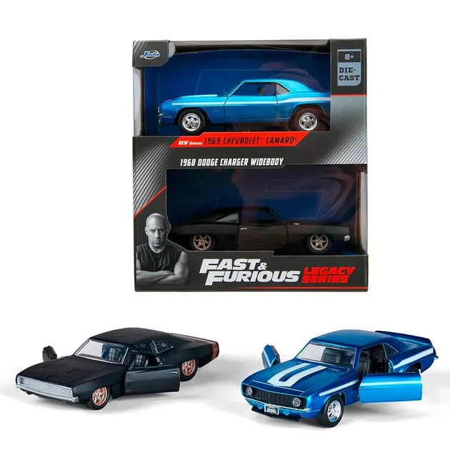 Набор автомоделей Jada Форсаж Dodge Charger и Chevrolet Camaro 1:32 (253202013) - Фото 7 Набор автомоделей Jada Форсаж Dodge Charger и Chevrolet Camaro 1:32 (253202013) - изображение 7