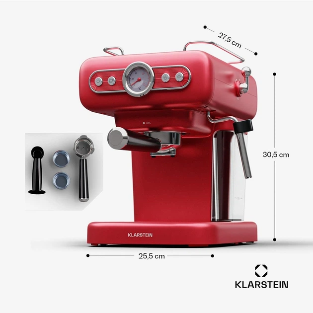 Кавоварка Klarstein Espressionata Evo 19 бар (10045423) - зображення 2