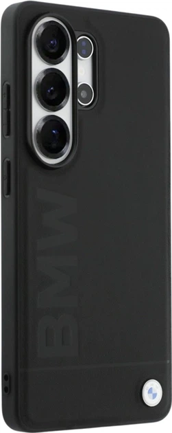 Etui BMW IML Leather Hot Stamp MagSafe do Samsung Galaxy S26 Ultra Black (BMHMS26L25SLLBK) - obraz 4