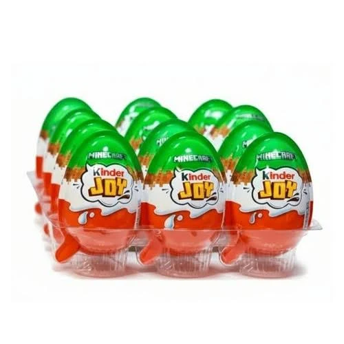 Комплект Kinder Joy 10 шт Minecraft Майнкрафт по 20 г - изображение 2