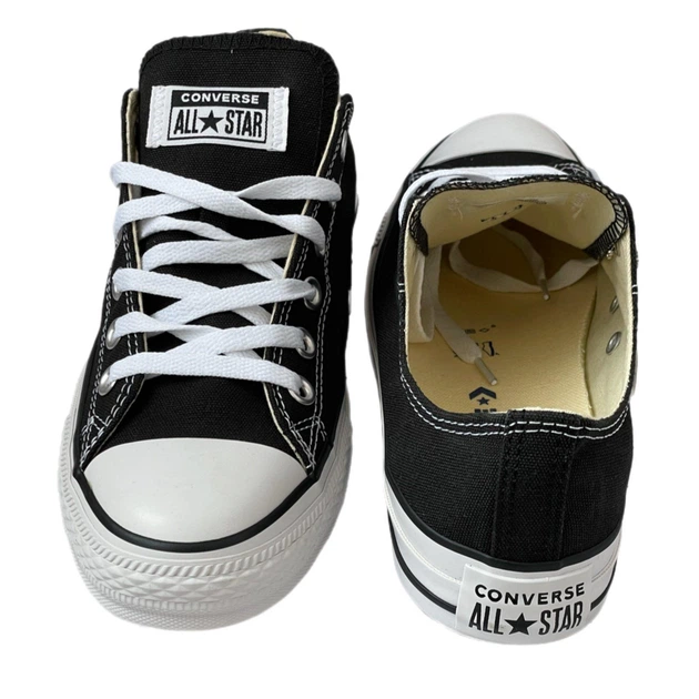 Кеди Converse All Star Black OX 42 (чорно-білі низькі) - изображение 4