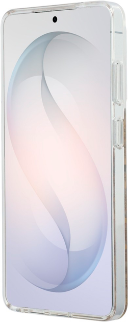 Etui Guess IML Leopard Print Triangle MagSafe do Samsung Galaxy S26 Ultra Bronze (3666339613914) - obraz 5