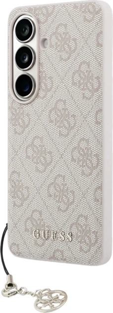 Панель Guess 4G Classic Logo Charm MagSafe для Samsung Galaxy S26 Pink (3666339614003) - зображення 2