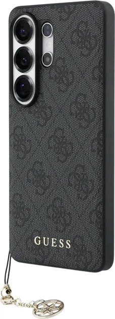 Etui plecki Guess 4G Classic Logo Charm MagSafe do Samsung Galaxy S26 Ultra Black (3666339613976) - obraz 2