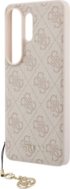 Etui plecki Guess 4G Classic Logo Charm MagSafe do Samsung Galaxy S26 Ultra Pink (3666339614010) - obraz 5