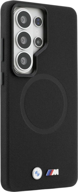 Etui BMW M Metal Logo MagSafe do Samsung Galaxy S26 Ultra Black (BMHMS26L25PFWSMK) - obraz 4