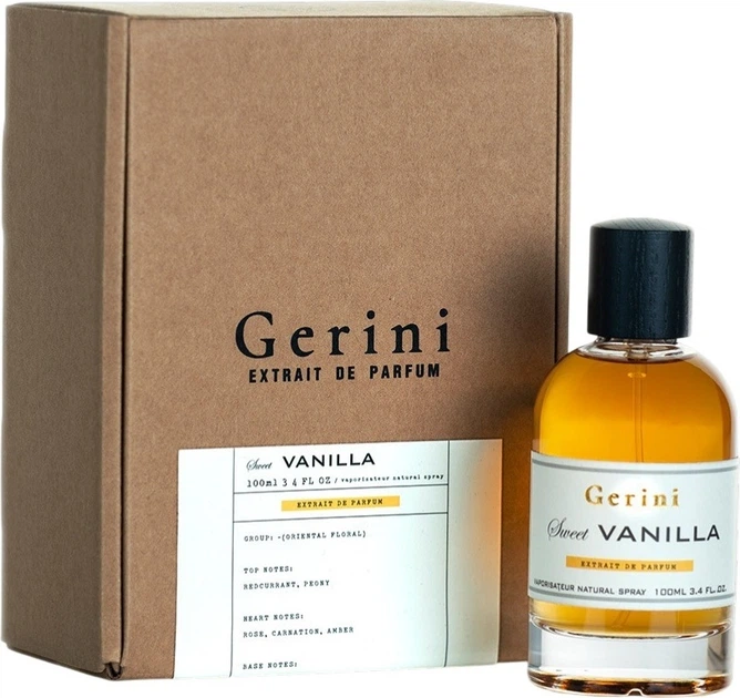 Perfumy unisex Gerini Sweet Vanilla 100 ml (3039429941707) - obraz 2