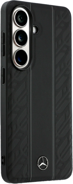 Etui Mercedes Laurel Leaves MagSafe do Samsung Galaxy S26 Black (3666339611538) - obraz 3