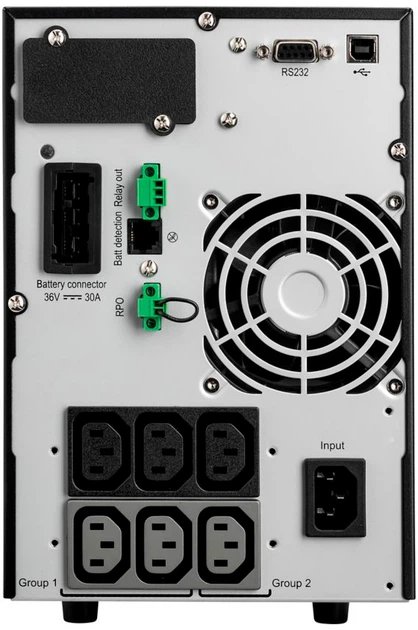 ИБП Eaton 9SX 1000VA/900W LCD USB RS232 6xC13 (9SX1000I) - изображение 3