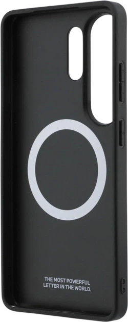 Etui BMW Perforated Stripe Logo MagSafe do Samsung Galaxy S26 Ultra Navy/Black (BMHMS26L25PCPSVK) - obraz 7