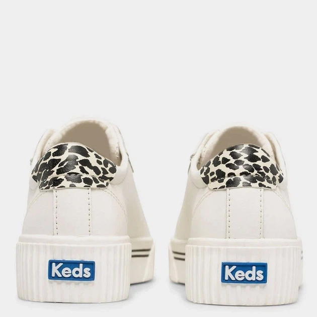 Білі жіночі шкіряні кеди Keds моделі Crew Kick Alto. Розмір 39 (25 см). - Фото 2 Білі жіночі шкіряні кеди Keds моделі Crew Kick Alto. Розмір 39 (25 см). - изображение 2
