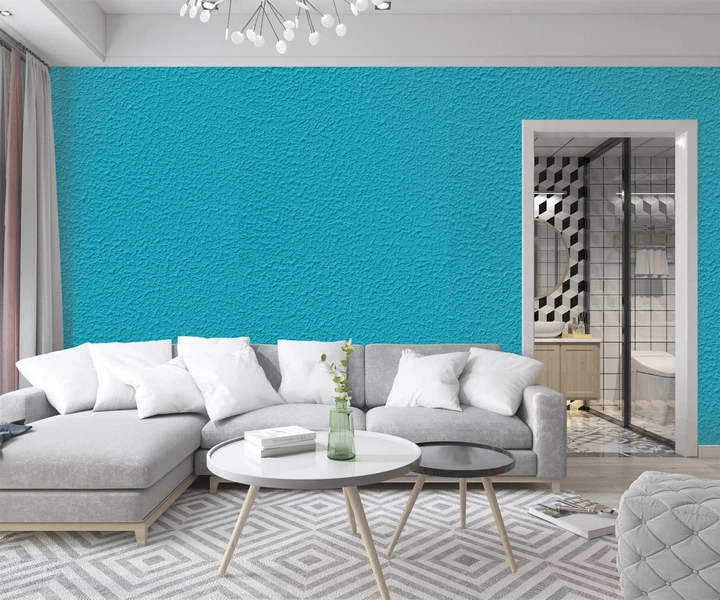 Кольорова Фарба - Грунт акрилова з кварцовим піском SkyLine 1555-B10G Капель 4,2 кг - зображення 4