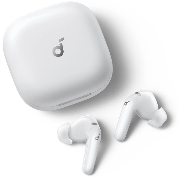 Bluetooth-гарнитура Anker SoundCore R60i NC White (D1202G21) - Фото 6 Bluetooth-гарнитура Anker SoundCore R60i NC White (D1202G21) - изображение 6