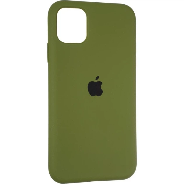Чохол Avantis силіконовий Full Silicone Case for iPhone 11 Pro Army Green (з MagSafe) - зображення 3