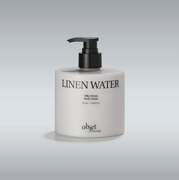 Лосьон для тела Objet by Kundal Moist Gleam Body Lotion Linen Water, 470 мл - Фото 1 Лосьон для тела Objet by Kundal Moist Gleam Body Lotion Linen Water, 470 мл - изображение 1
