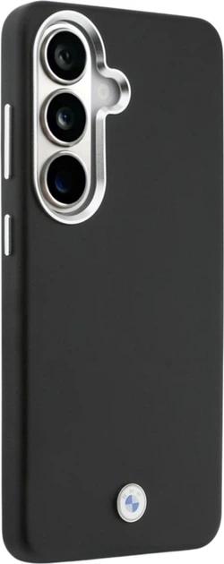 Etui BMW Sign Metal Logo MagSafe do Samsung Galaxy S26+ Black (BMHMS26M25PFWKCSK) - obraz 4