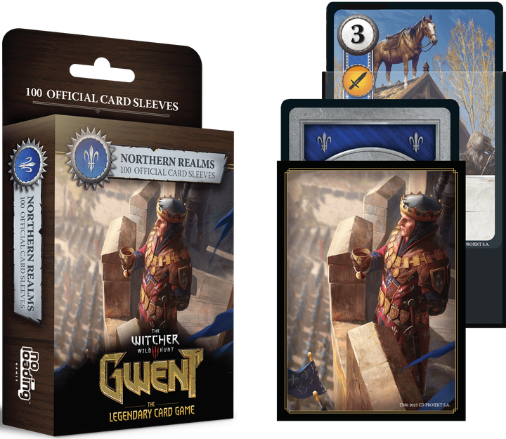 Geekach Gwent Sleeves Northern Realms - Протекторы Гвинт Северные Королевства (100 шт) - Фото 1 Geekach Gwent Sleeves Northern Realms - Протекторы Гвинт Северные Королевства (100 шт) - изображение 1