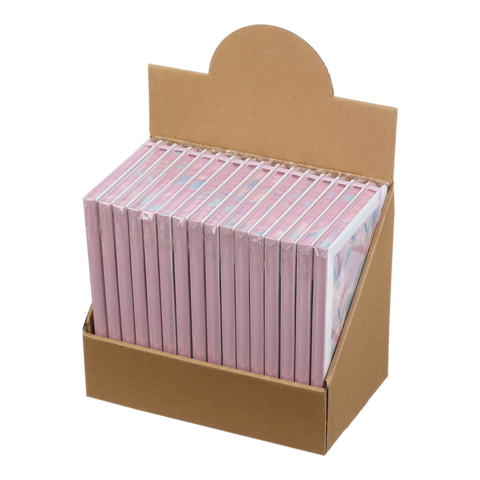 Блокнот BUROMAX А5 80арк. ESSENCE 255124-12 білий, тв.лам.обкл., на гумці, крем.папір (16) /BM.255124-12/ - зображення 3