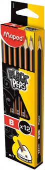 Олівець графітовий MAPED MP850024 BLACK PEPS B /MP.850024/ - зображення 2