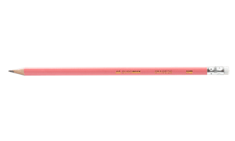 Олівець графітовий BUROMAX 8526 HB із резинкою, PASTEL трикутний (100) /BM.8526/ - зображення 4