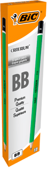 Олівець графітовий BIC Criterium BB (12) /bc857594/ - Фото 1 Олівець графітовий BIC Criterium BB (12) /bc857594/ - изображение 1