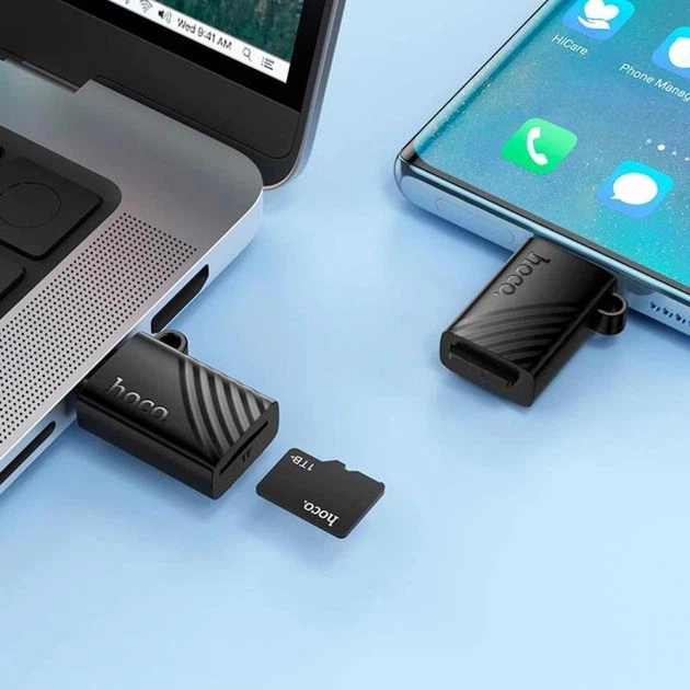Кардридер — Hoco HB53 (USB2.0) - изображение 3