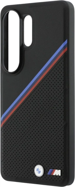 Etui BMW Tricolor Metal Logo MagSafe do Samsung Galaxy S26 Ultra Black (BMHMS26L25PCSPEK) - obraz 6