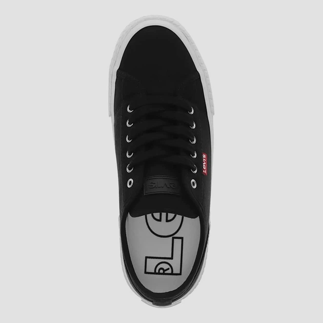 Жіночі кеди низькі Levi`s 693378269 39 Чорні (1159855249) - зображення 5