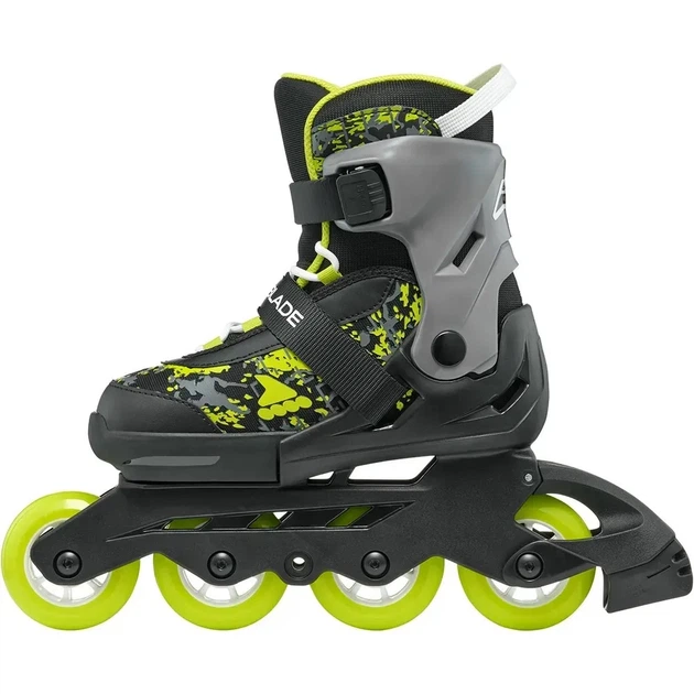 Детские ролики Rollerblade Microblade SL 33-36,5 Чорний-Жовтий - Фото 2 Детские ролики Rollerblade Microblade SL 33-36,5 Чорний-Жовтий - изображение 2