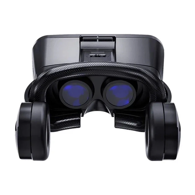 VR очки VRPARK KBY004 со встроенными наушниками и джойстиком VR Park Y1 – комплект виртуальной реальности для смартфонов - изображение 3