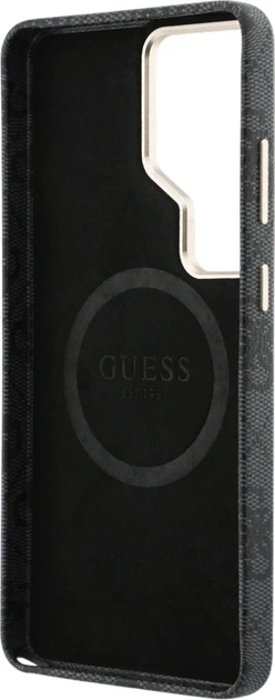 Панель Guess 4G Triangle Logo MagSafe для Samsung Galaxy S26 Ultra Black (3666339613471) - зображення 7