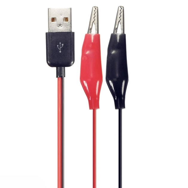 Кабель USB папа Крокодилы 60см - Фото 4 Кабель USB папа Крокодилы 60см - изображение 4
