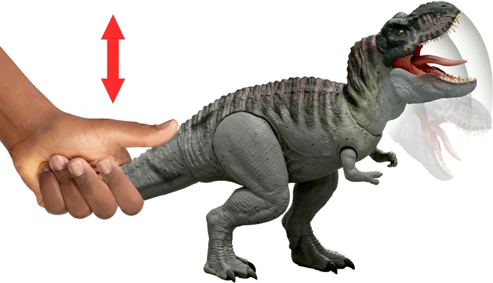 Динозавр Тиранозавр Неймовірна атака Ті-Рекса Фігурка Jurassic World Tyrannosaurus Rex JCH02 - Фото 3 Динозавр Тиранозавр Неймовірна атака Ті-Рекса Фігурка Jurassic World Tyrannosaurus Rex JCH02 - зображення 3