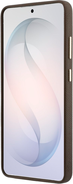 Etui Guess Grained Big 4G Metal Logo do Samsung Galaxy S26 Ultra Brown (3666339612962) - obraz 5