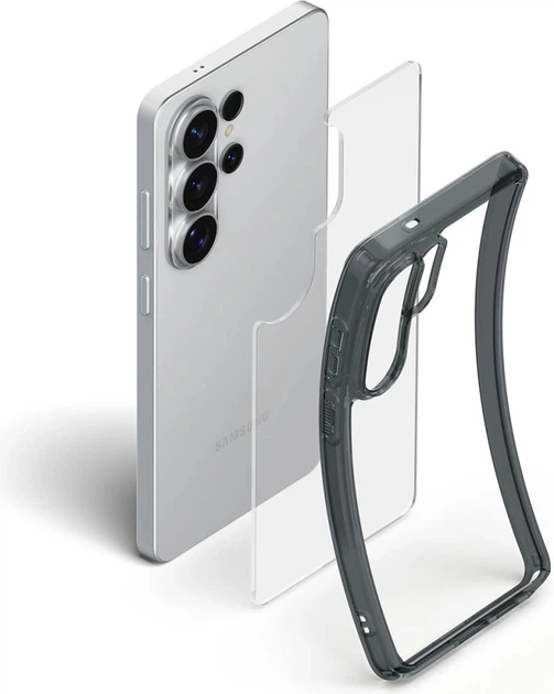 Etui plecki Spigen Ultra Hybrid Case do Samsung Galaxy S26 Ultra Semi-Transparent (ACS10678) - obraz 3