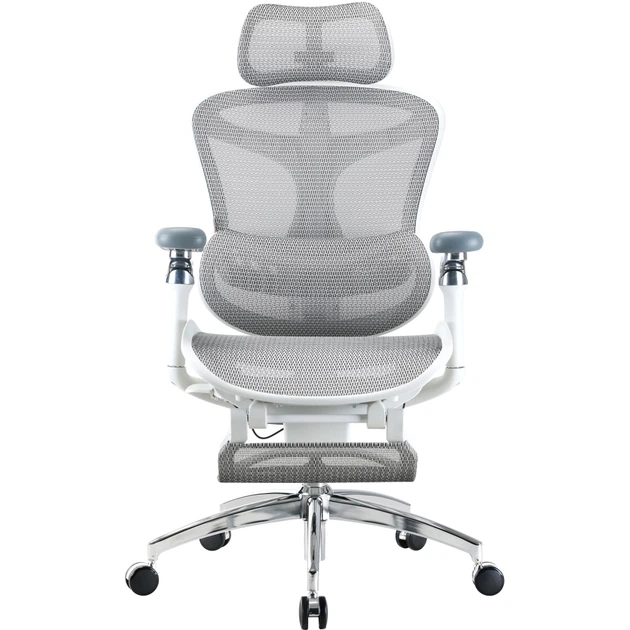 Офісне крісло Sihoo Крісло офісне з підставкою для ніг Sihoo DORO C300 Pro Mesh White with (DORO-C300-PRO-M102-JT) - Фото 1 Офісне крісло Sihoo Крісло офісне з підставкою для ніг Sihoo DORO C300 Pro Mesh White with (DORO-C300-PRO-M102-JT) - зображення 1