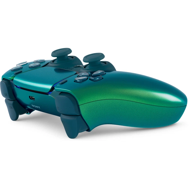 Геймпад Sony Playstation DualSense Bluetooth PS5 Chrome Teal (1000050603) - зображення 3