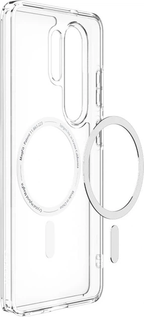 Etui plecki Spigen Ultra Hybrid Mag MagSafe Case do Samsung Galaxy S26 Ultra Clear White (ACS10679) - obraz 4