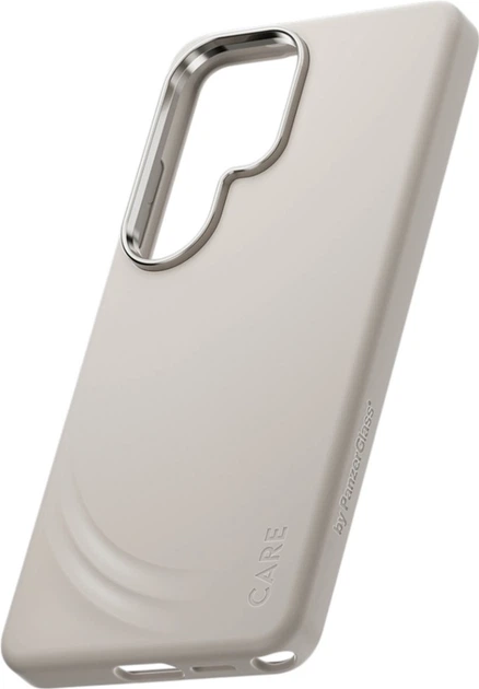 Etui CARE by PanzerGlass Flow QI do Samsung Galaxy S26 Ultra Vanilla (CR70896) - obraz 2