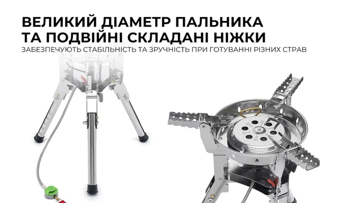 Газовий пальник BRS-69 - зображення 14