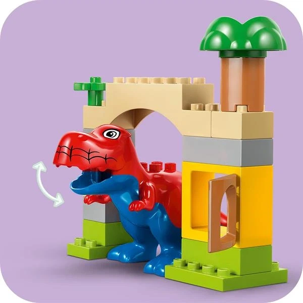 Конструктор LEGO DUPLO Disney Динозавр Spidey-Rex проти Зеленого Гобліна 25 Деталей (10463) - Фото 3 Конструктор LEGO DUPLO Disney Динозавр Spidey-Rex проти Зеленого Гобліна 25 Деталей (10463) - изображение 3