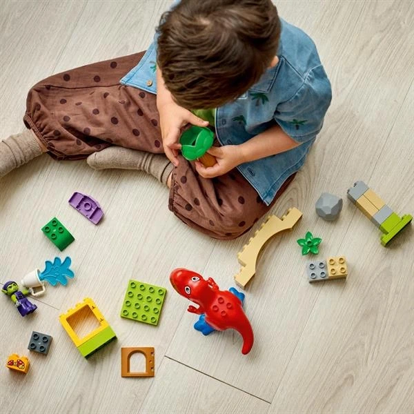 Конструктор LEGO DUPLO Disney Динозавр Spidey-Rex проти Зеленого Гобліна 25 Деталей (10463) - Фото 4 Конструктор LEGO DUPLO Disney Динозавр Spidey-Rex проти Зеленого Гобліна 25 Деталей (10463) - изображение 4