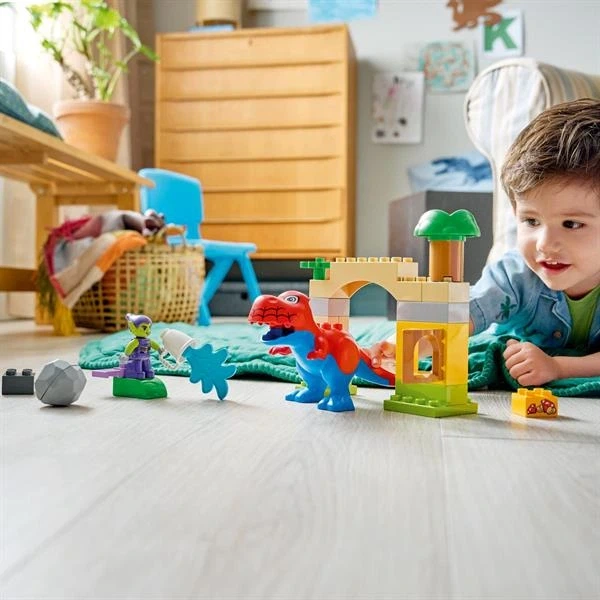 Конструктор LEGO DUPLO Disney Динозавр Spidey-Rex проти Зеленого Гобліна 25 Деталей (10463) - Фото 5 Конструктор LEGO DUPLO Disney Динозавр Spidey-Rex проти Зеленого Гобліна 25 Деталей (10463) - изображение 5