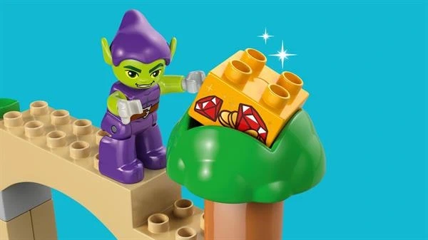 Конструктор LEGO DUPLO Disney Динозавр Spidey-Rex проти Зеленого Гобліна 25 Деталей (10463) - Фото 8 Конструктор LEGO DUPLO Disney Динозавр Spidey-Rex проти Зеленого Гобліна 25 Деталей (10463) - изображение 8