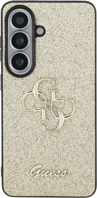 Панель Guess Fixed Glitter Big 4G Metal Logo для Samsung Galaxy S26 Gold (3666339613945) - зображення 3